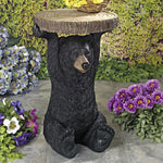 Rustic Bear Side Table