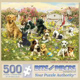 Garden Full Of Dogs Jigsaw Puzzle