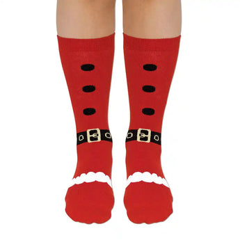 Santa Festive Holiday Novelty Socks