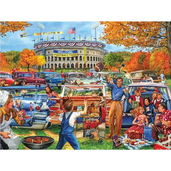 Set of 4 Ed Wargo Jigsaw Puzzles