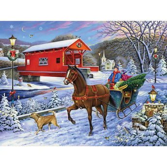 Christmas Tree Delivery Jigsaw Puzzle