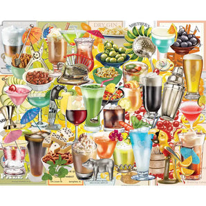 Happy Hour 500 Piece Collage Puzzle