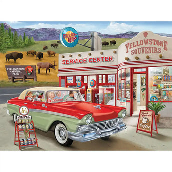 Yellowstone Memories Jigsaw Puzzle