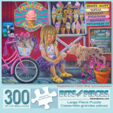 Happiness Ice Cream Shop 300 Large Piece Jigsaw Puzzle