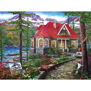 Countryside House Jigsaw Puzzle