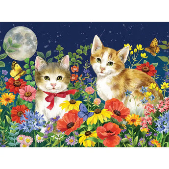 Midnight Kittens 1000 Piece Jigsaw Puzzle