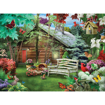 Dawn Of The Woods Jigsaw Puzzle