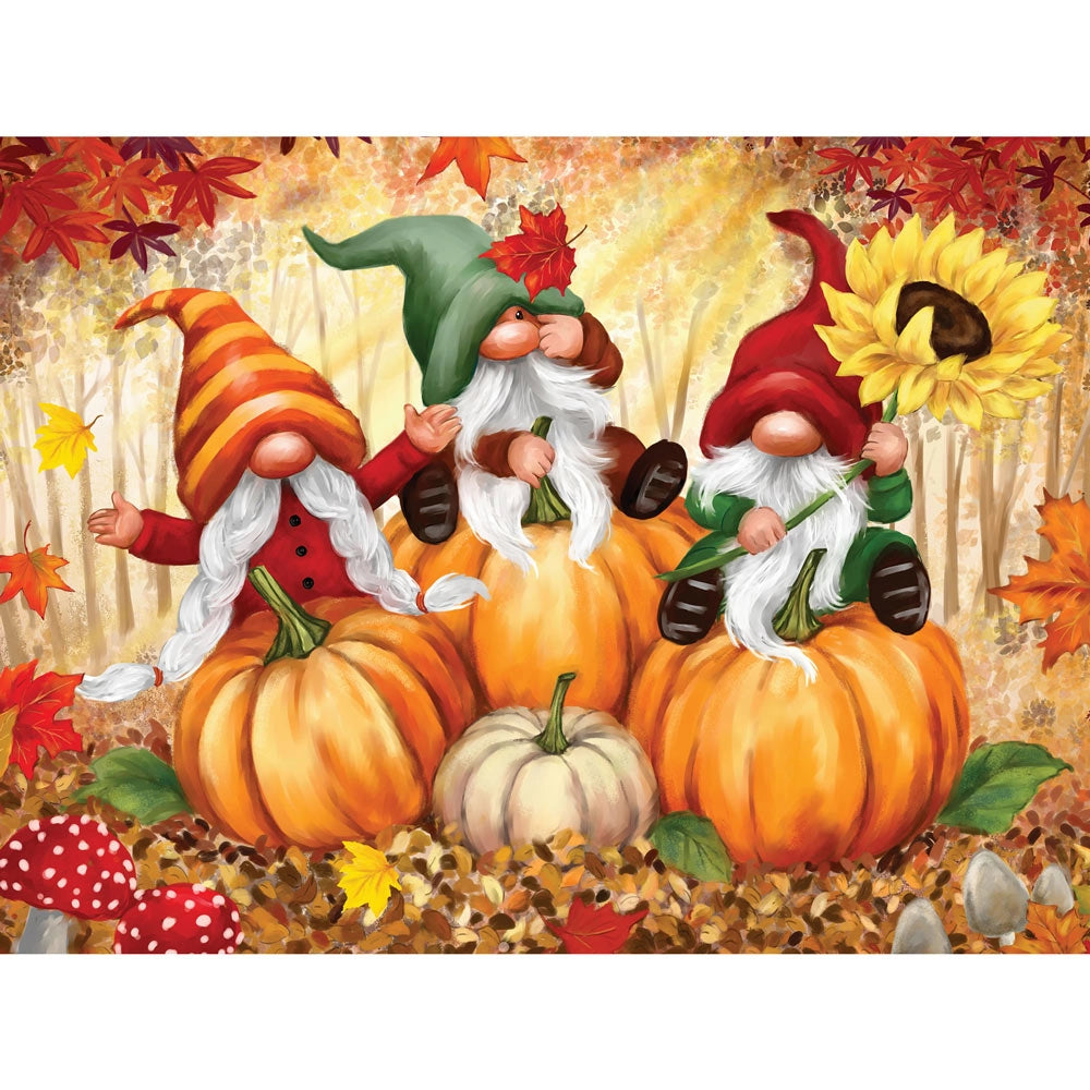 Fall Gnomes Jigsaw Puzzle