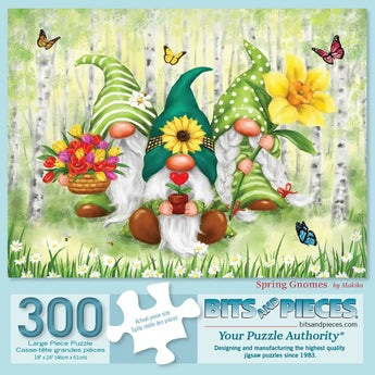 Spring Gnomes Jigsaw Puzzle