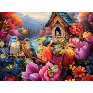 Birds In Paradise Jigsaw Puzzle