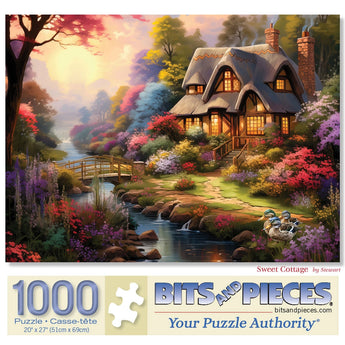 Sweet Cottage Jigsaw Puzzle