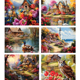 Set of 6 Stewart Jigsaw Puzzles