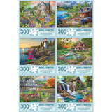 Set of 6 Bigelow Illustrations Jigsaw Puzzles