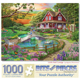 Little Red Cottage Jigsaw Puzzle