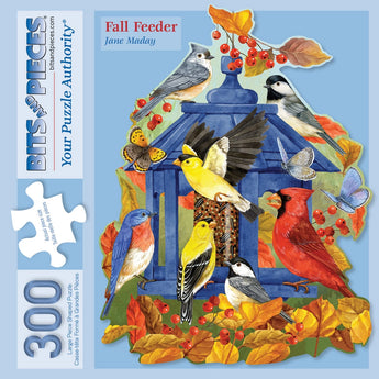 Fall Feeder Shaped Puzzle