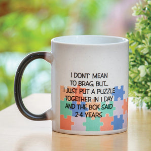 Personalized Puzzlers Color Changing MugPersonalized Puzzlers Color Changing Mug