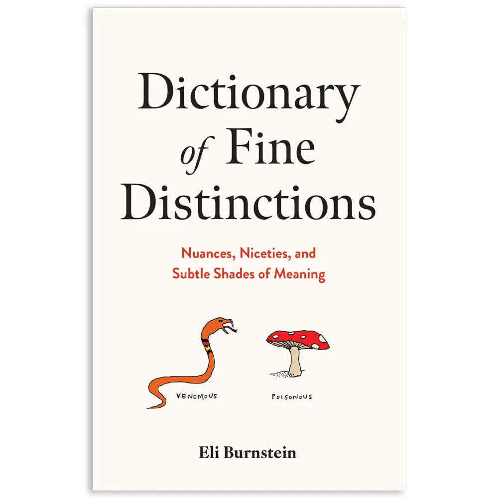 Dictionary Of Fine Distinction Book