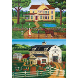 Set of 2 Art Poulin 1000 Piece Jigsaw Puzzles