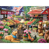 Set of 4 Larry Jones Fall Jigsaw Puzzles