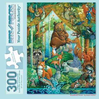 Woodland Scene Jigsaw Puzzle