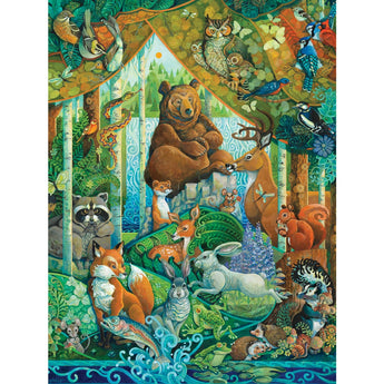 Woodland Scene Jigsaw Puzzle