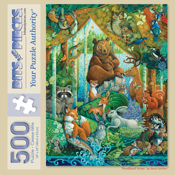 Woodland Scene Jigsaw Puzzle