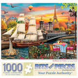 Sailboat In Paris Jigsaw Puzzle