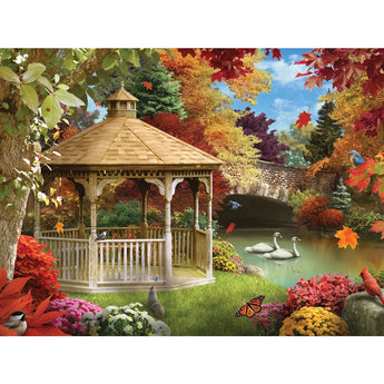 Gliding Into Fall Jigsaw Puzzle