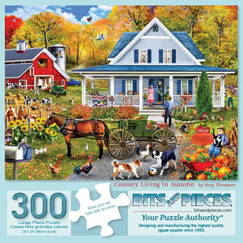 Country Living In Autumn Jigsaw Puzzle