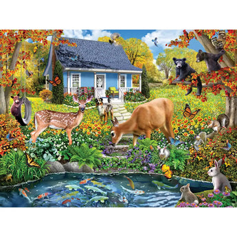 Autumn Gather Jigsaw Puzzle