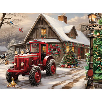 Set of 6 Shawna Stewart Holiday Jigsaw Puzzles