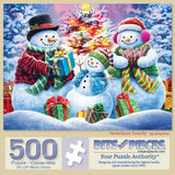 Snowman Family Jigsaw Puzzle