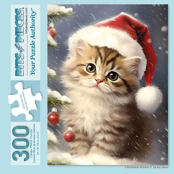 Christmas Kitten Jigsaw Puzzle