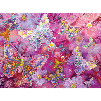 Butterfly Flowerland Jigsaw Puzzle