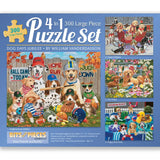 4-in-1 Puzzle Sets By William Vanderdasson