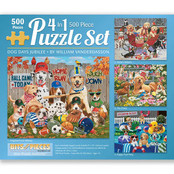 4-in-1 Puzzle Sets By William Vanderdasson