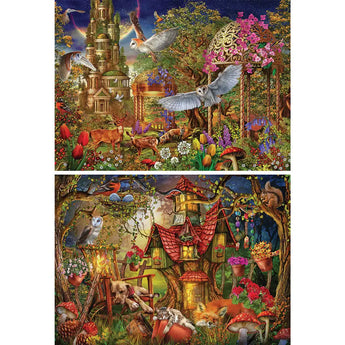 Set of 2 Ciro Marchetti 1000 Piece Jigsaw Puzzles