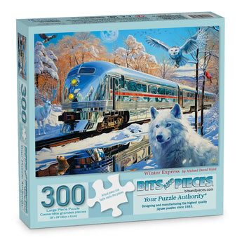 Winter Express Jigsaw Puzzle