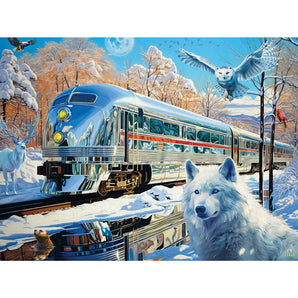 Winter Express Jigsaw Puzzle