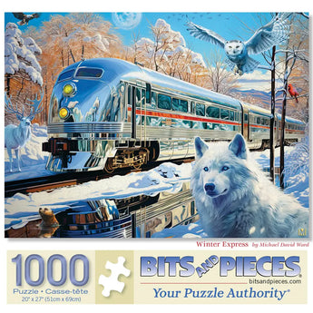 Winter Express Jigsaw Puzzle