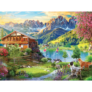 Dolomites Landscape Jigsaw Puzzle