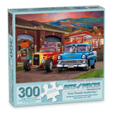 Hot Rod Sunset Jigsaw Puzzle