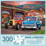 Hot Rod Sunset Jigsaw Puzzle