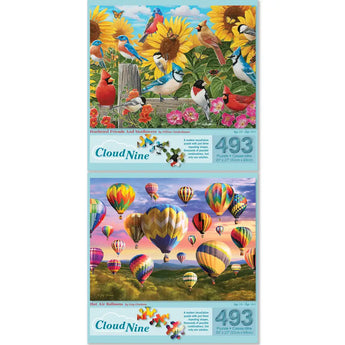 Set Of 2 Cloud Nine Tessellation Jigsaw Puzzle