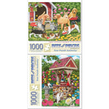 Set Of 2 William Vanderdasson Jigsaw Puzzles