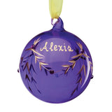 Personalized Name Birthstone Ornament