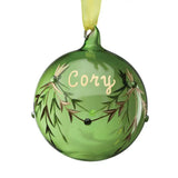 Personalized Name Birthstone Ornament