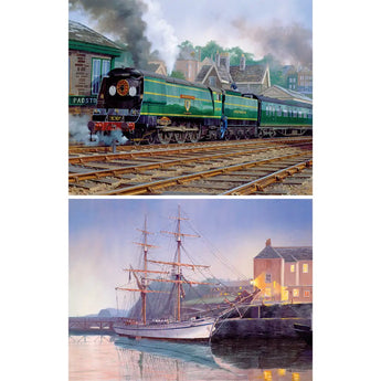 Set of 2: Rob Johnson Jigsaw Puzzles