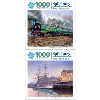 Set of 2: Rob Johnson Jigsaw Puzzles