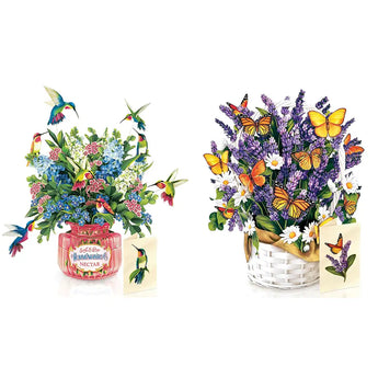 Fluttering Wonders Pop-Up Bouquet Cards